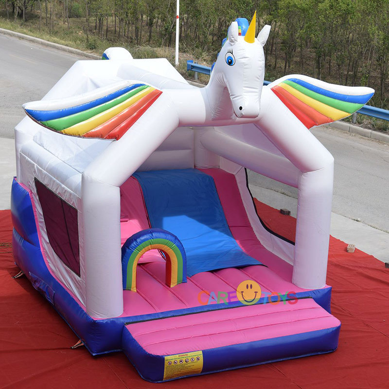 Rainbow Unicorn with inner slide
