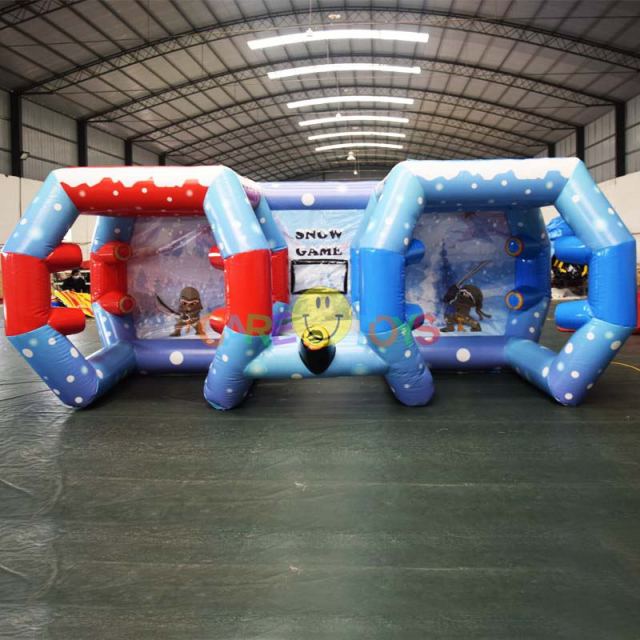 ninja theme inflatable IPS game