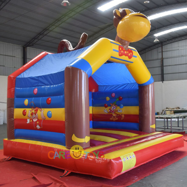Monkey bouncy castle