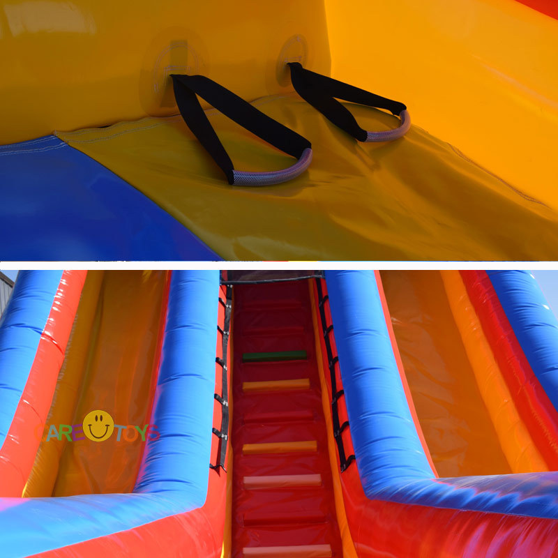 cliff hanger inflatable slide