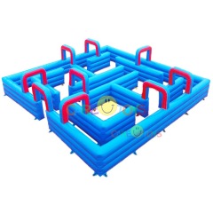 inflatable water tag war maze