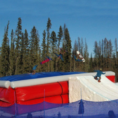 Inflatable Big Air Bag for BMX,FMX,Sking