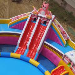 Lovely Candy Land Inflatable Waterpark