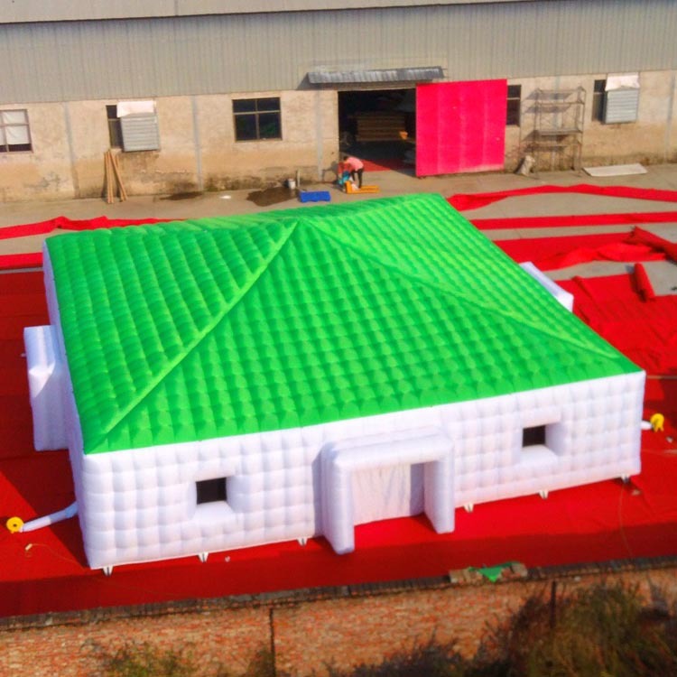 13m cube inflatable event tent