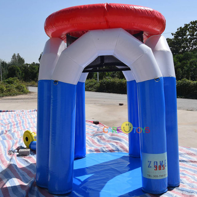 Giant 8ft Tall Inflatable basketball hoop