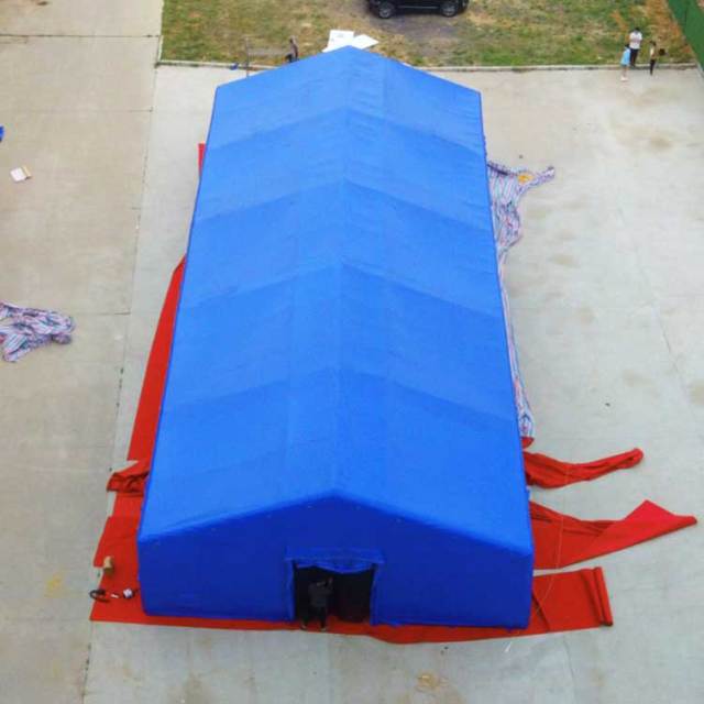 outdoor military camp inflatable barrack tent
