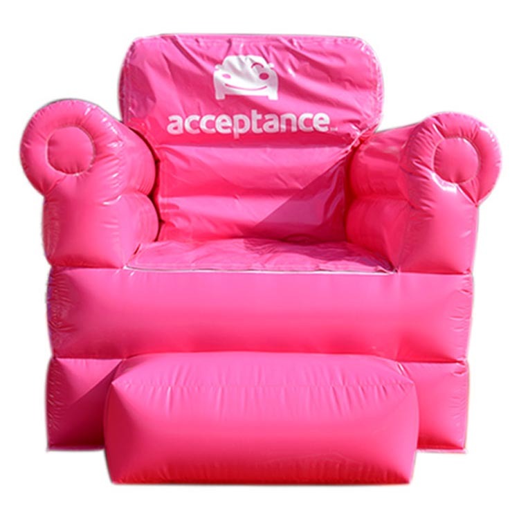 Giant inflatable sofa replica