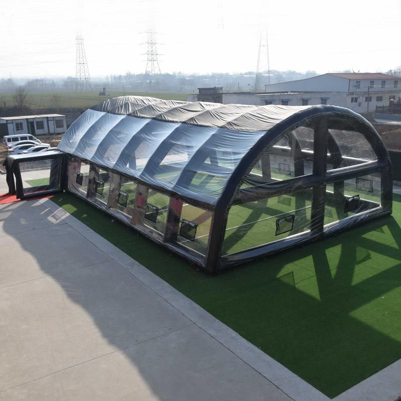 giant inflatable water pool cover tent