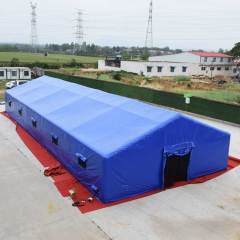 outdoor military camp inflatable barrack tent