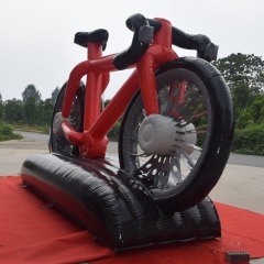 giant inflatable bike replica