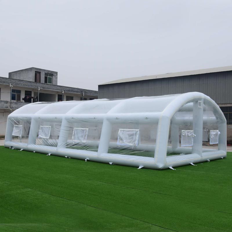 transparent inflatable tent