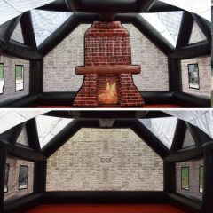 inflatable pub bar tent
