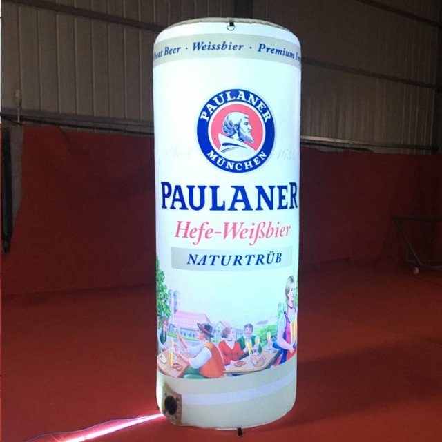 inflatable beer can