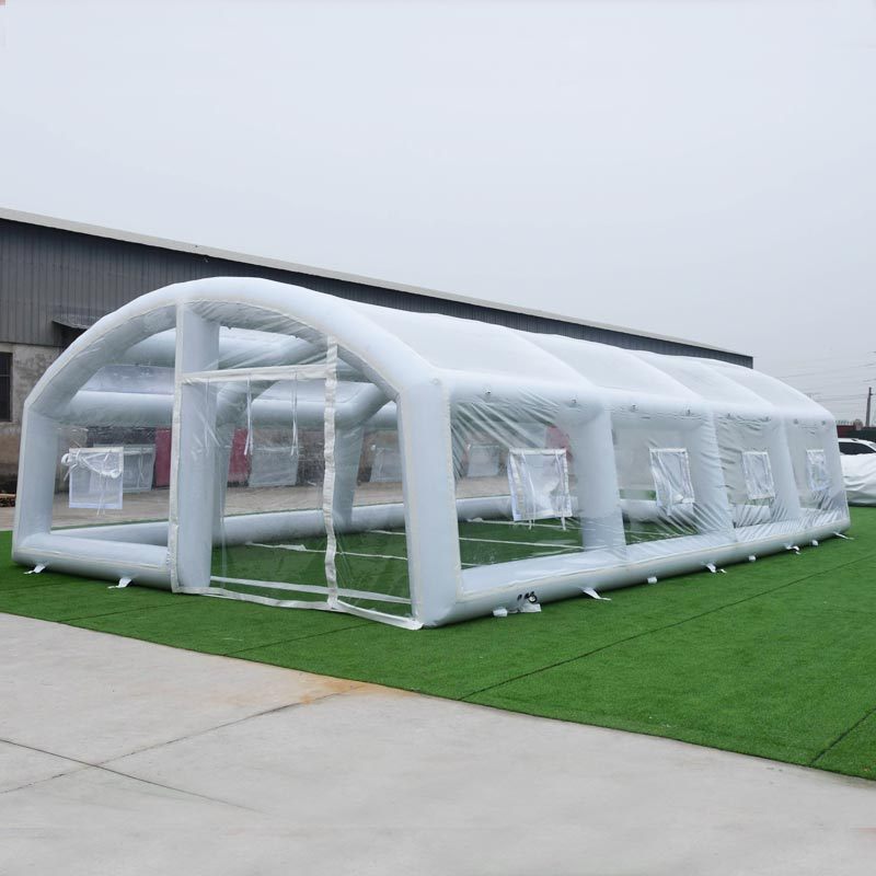 transparent inflatable tent