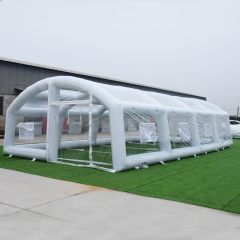 transparent inflatable tent