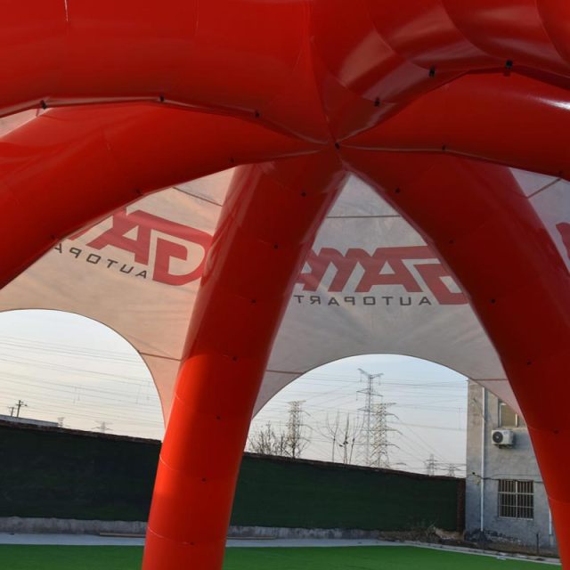 6 leg inflatable spider tent