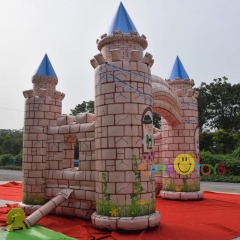 castle theme inflatable arch