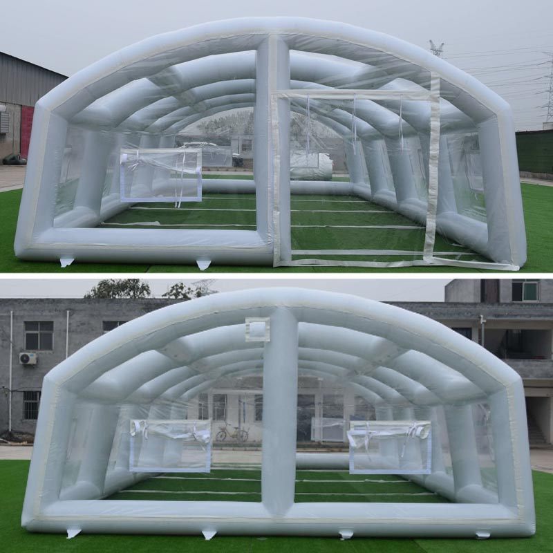 transparent inflatable tent