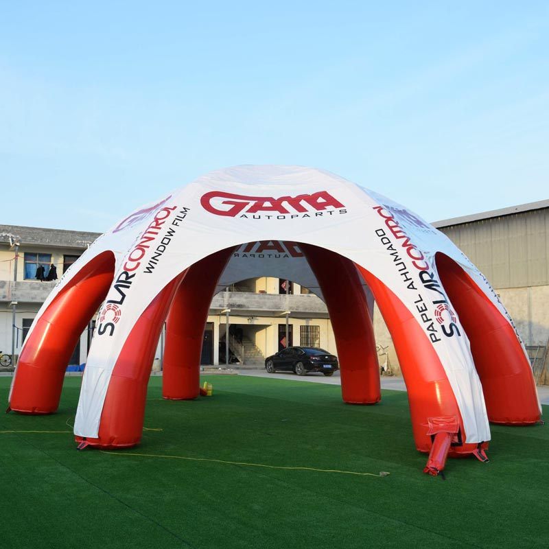6 leg inflatable spider tent