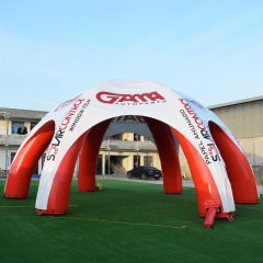 6 leg inflatable spider tent
