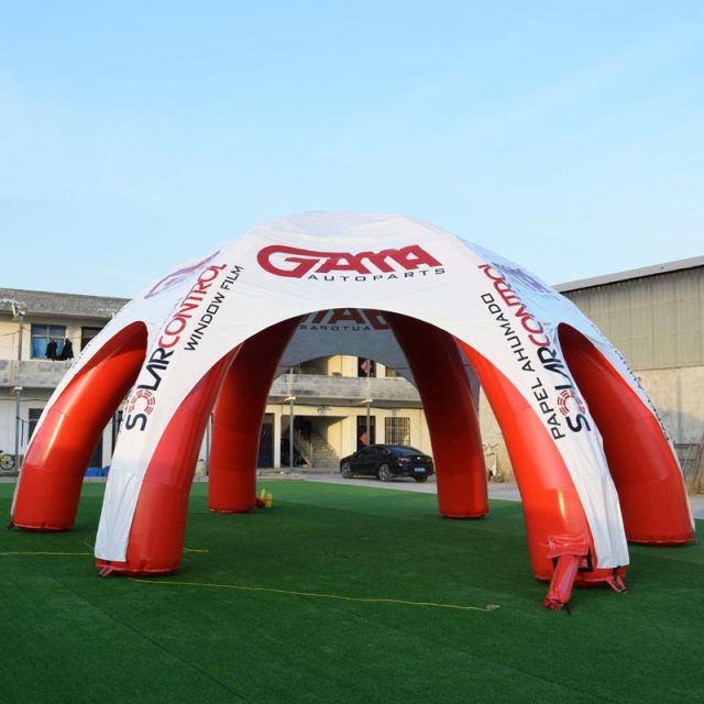 6 leg inflatable spider tent