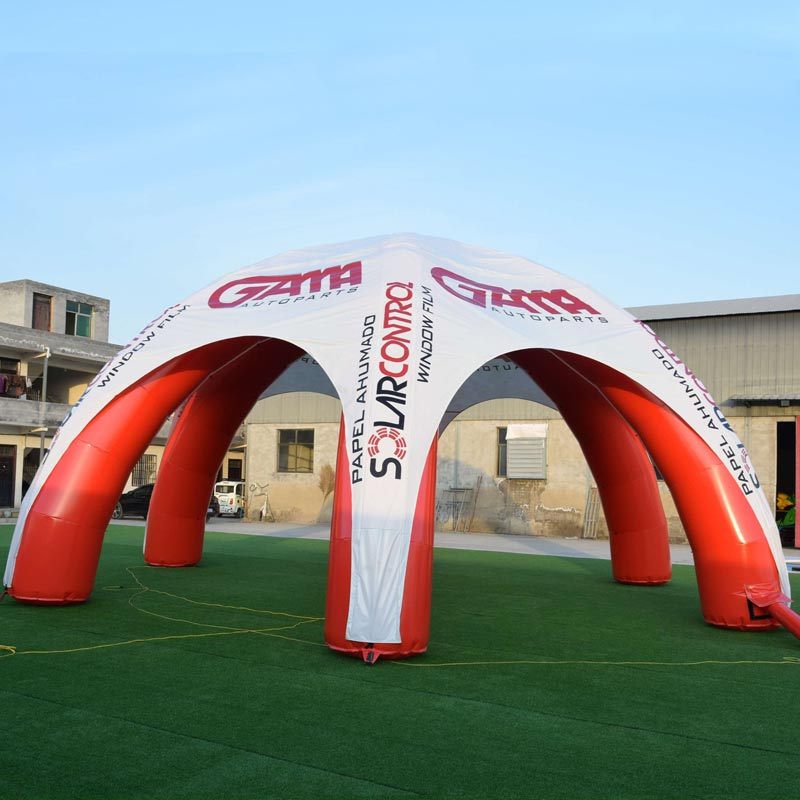 6 leg inflatable spider tent