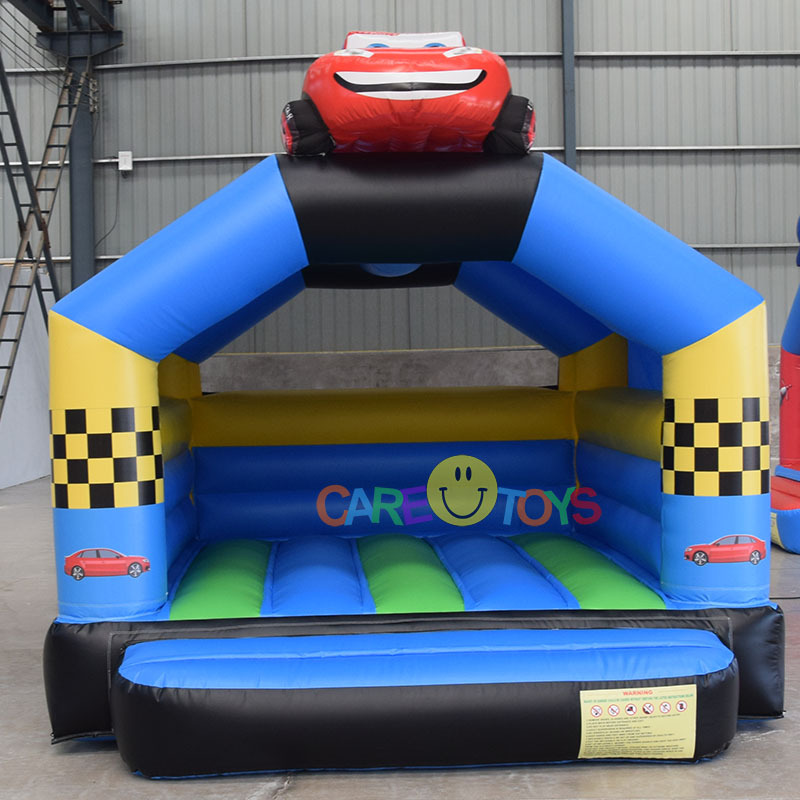 10x10ft race cars small bounce house