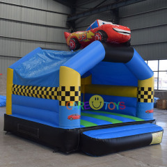 10x10ft race cars small bounce house
