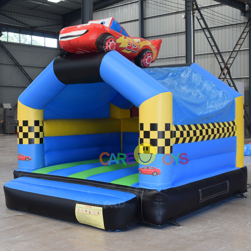 10x10ft race cars small bounce house
