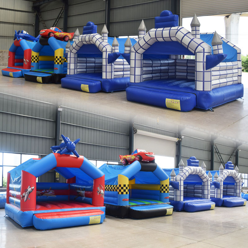 10x10ft race cars small bounce house