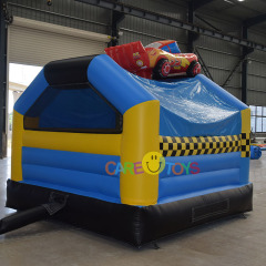 10x10ft race cars small bounce house