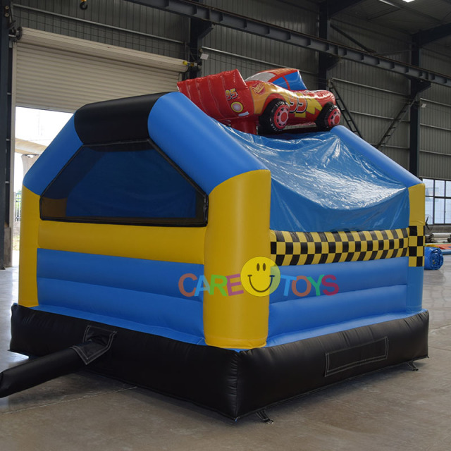 10x10ft race cars small bounce house