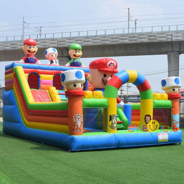Super mario bouncy slide