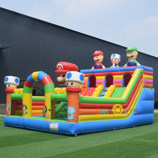 Super mario bouncy slide