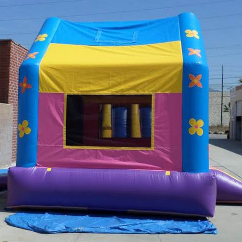 dollhouse inflatable moonwalk bouncy house