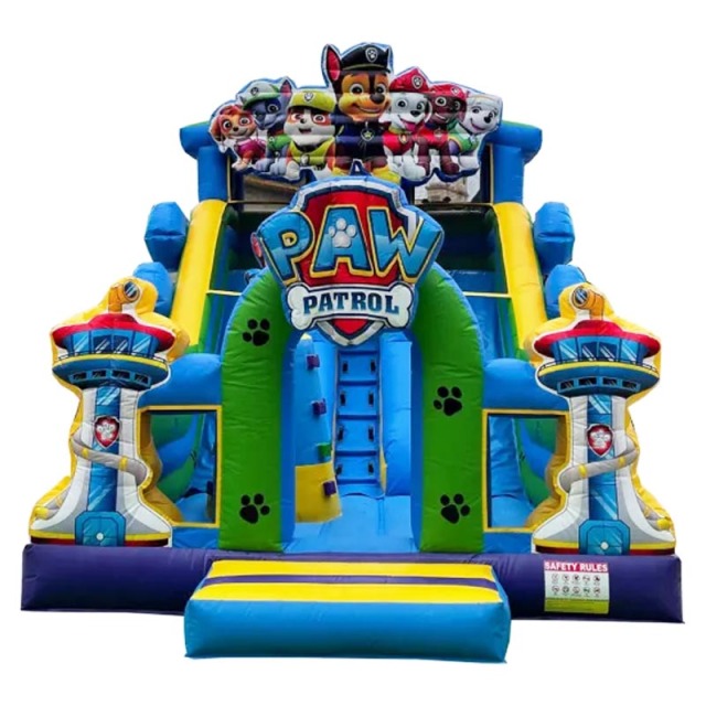 double lane paw patrol slide