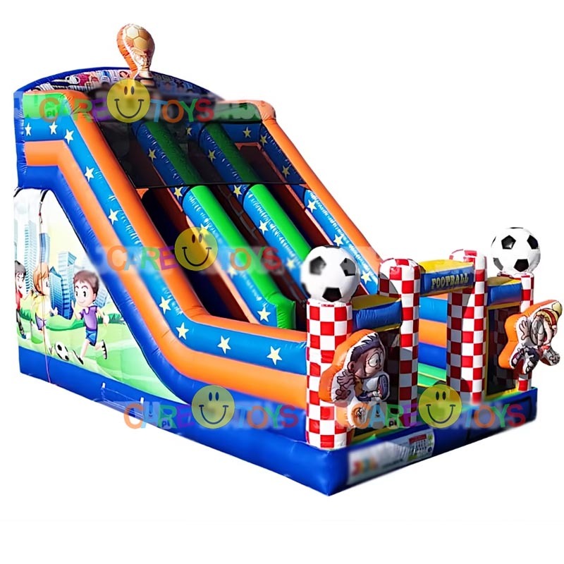dual lane football sport slide