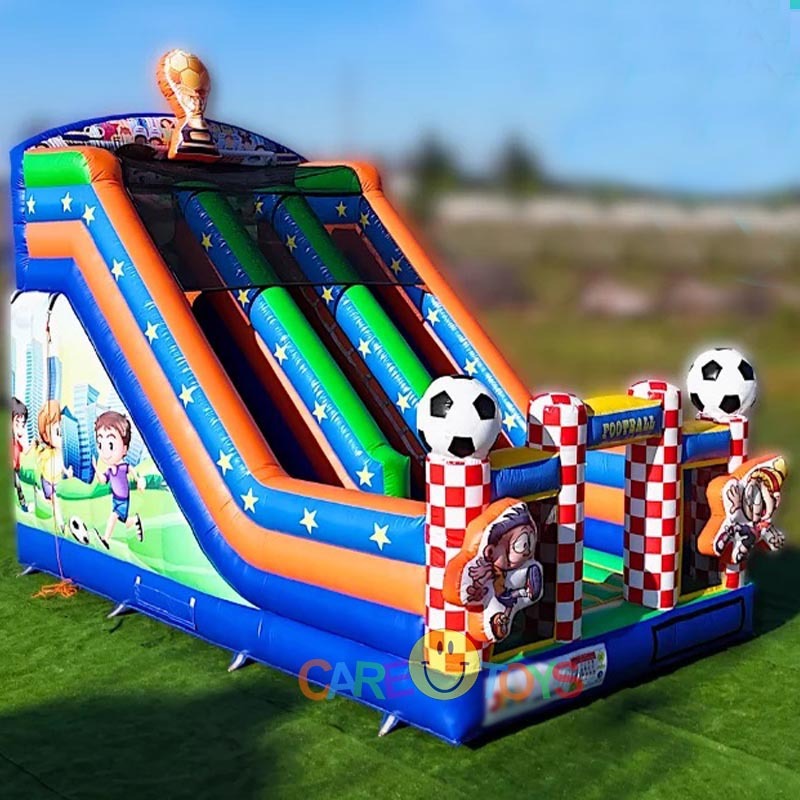 dual lane football sport slide