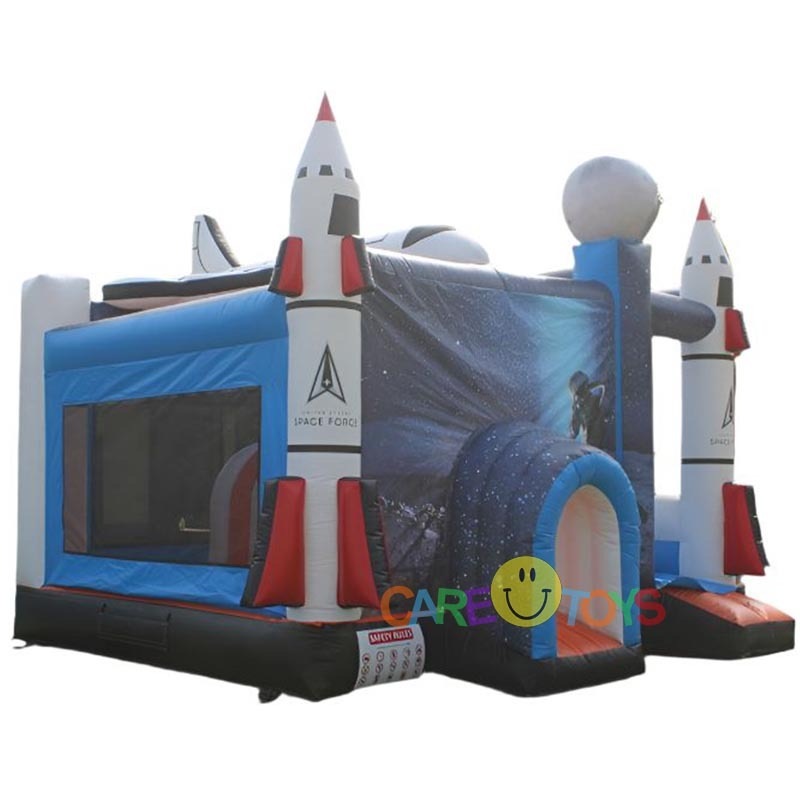 Space Shuttle rocket bounce slide combo