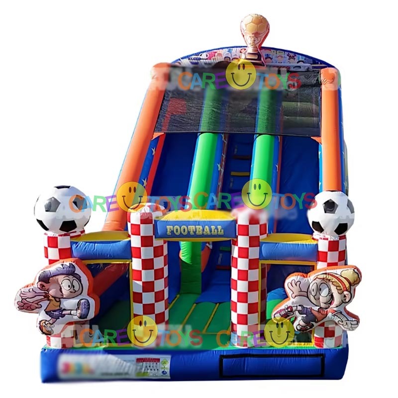 dual lane football sport slide