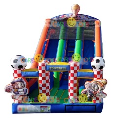 dual lane football sport slide