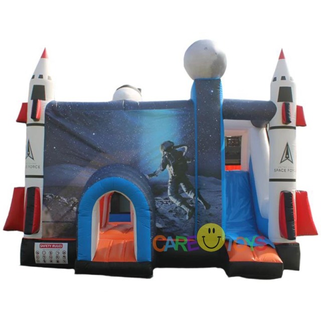 Space Shuttle rocket bounce slide combo