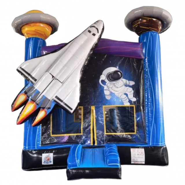 3D space shuttle astronaut bouncer