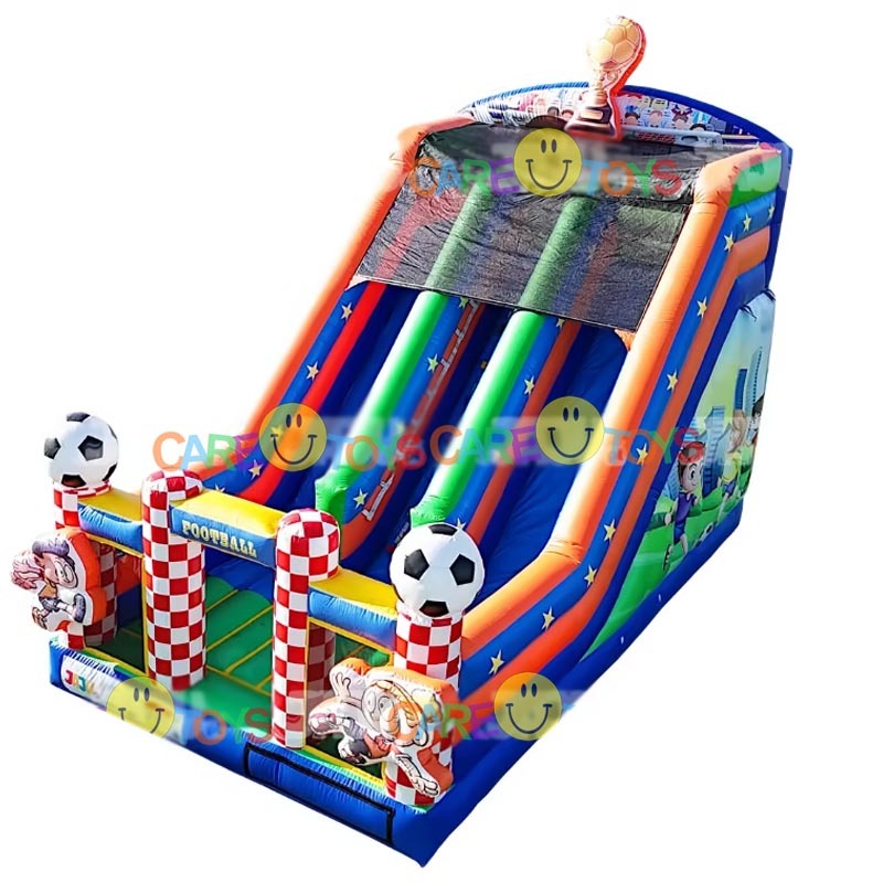 dual lane football sport slide