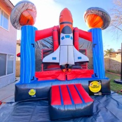 3D rocket inflatable jumper