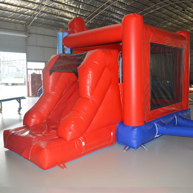 spider-man jumping castle with slide