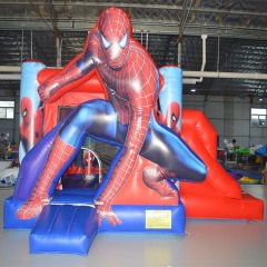 spider-man jumping castle with slide
