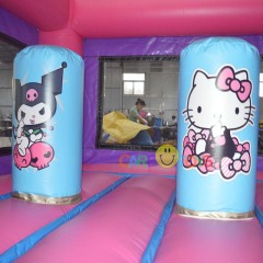 Hello Kitty bouncy house with slide