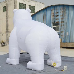 customized 13ft tall giant white inflatable polar bear