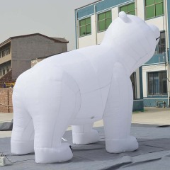 customized 13ft tall giant white inflatable polar bear